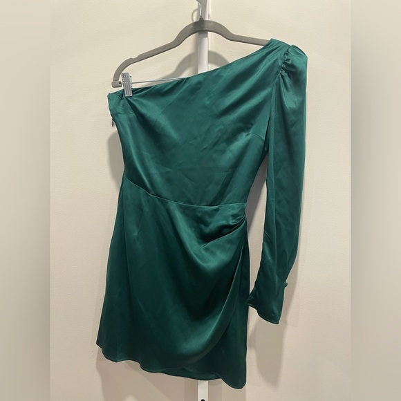 Reformation Emerald Hyperion Dress Size 4 - Picture 2 of 15